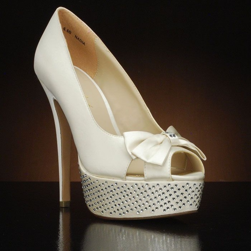 Platform Wedding or Prom shoes 👡💍👰